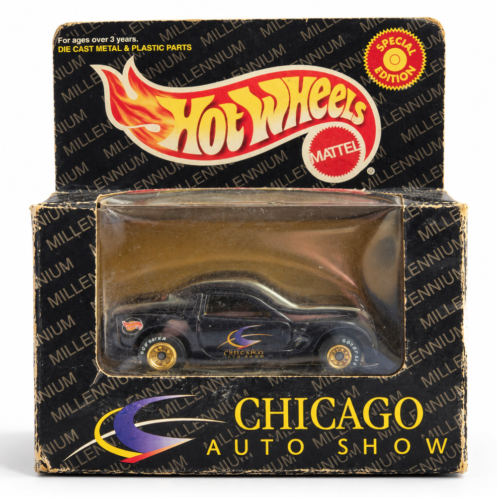 RARE Hot Wheels Millennium Chicago Auto Show Special Edition Diecast Car Mattel